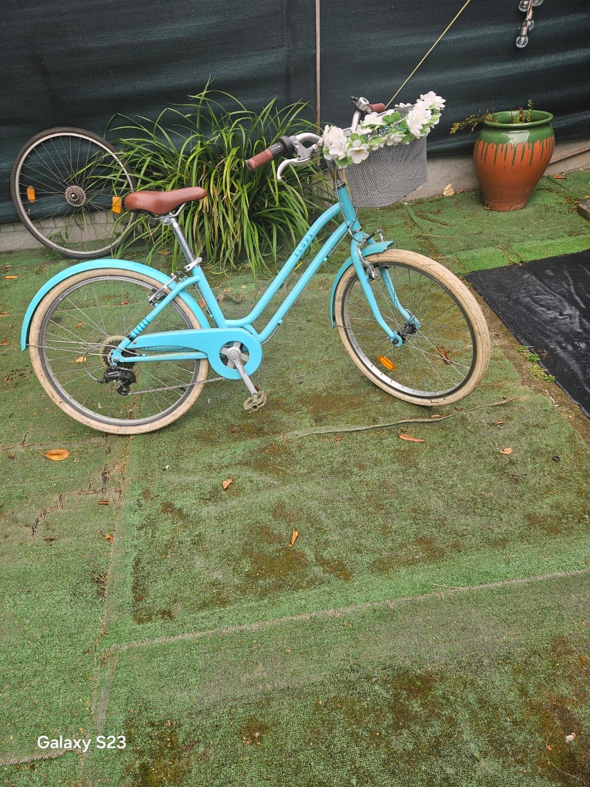 kinderfiets meisjesfiets elops 24 inch, Fietsen en Brommers, Ophalen