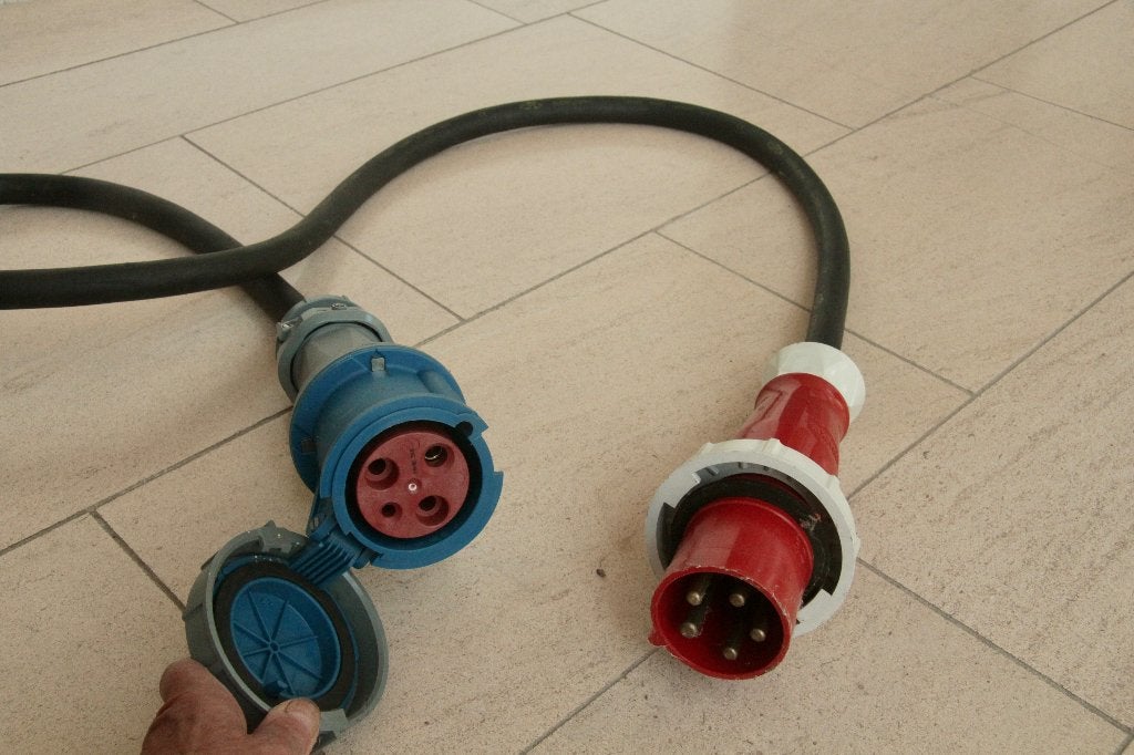 electriciteitskabels 380v, Doe-het-zelf en Bouw, Ophalen, Gebruikt, Overige merken, Kabel of Snoer