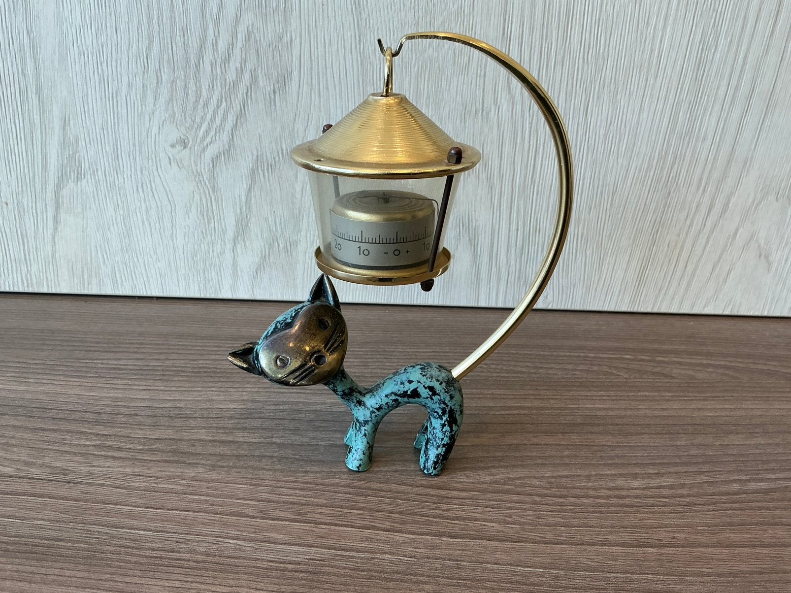 Vintage walter bosse kat met thermometer, Antiek en Kunst, Ophalen of Verzenden