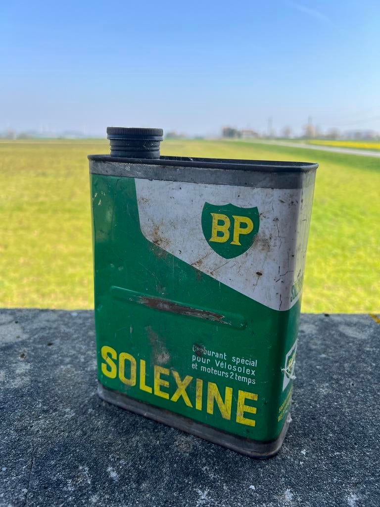Bidon solexine d’époque, Ophalen of Verzenden, Zo goed als nieuw