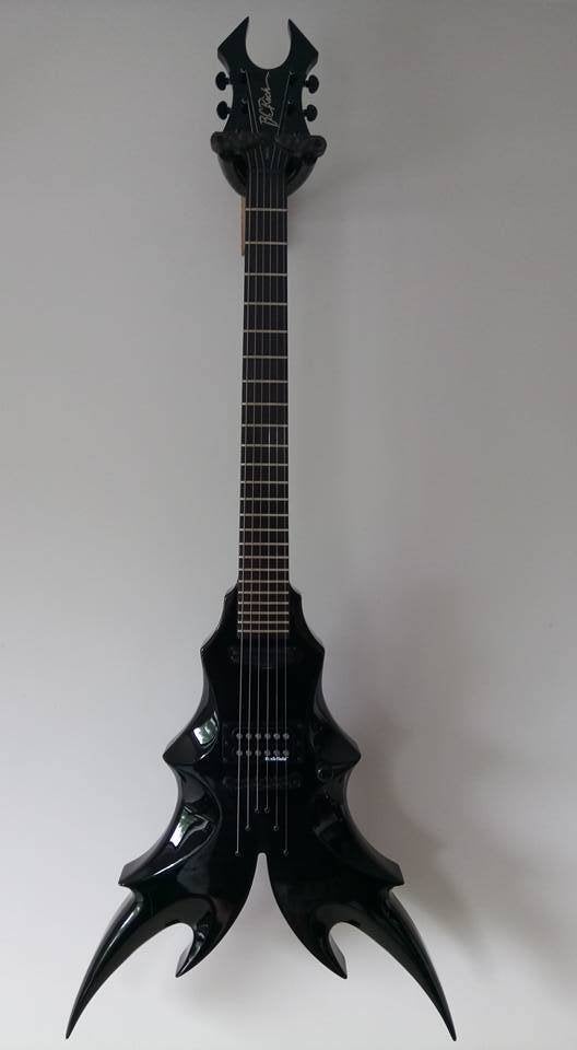 Bc Rich Draco zwart / Draco Ghost Flame, Muziek en Instrumenten, Ophalen, Nieuw, Solid body, Overige merken