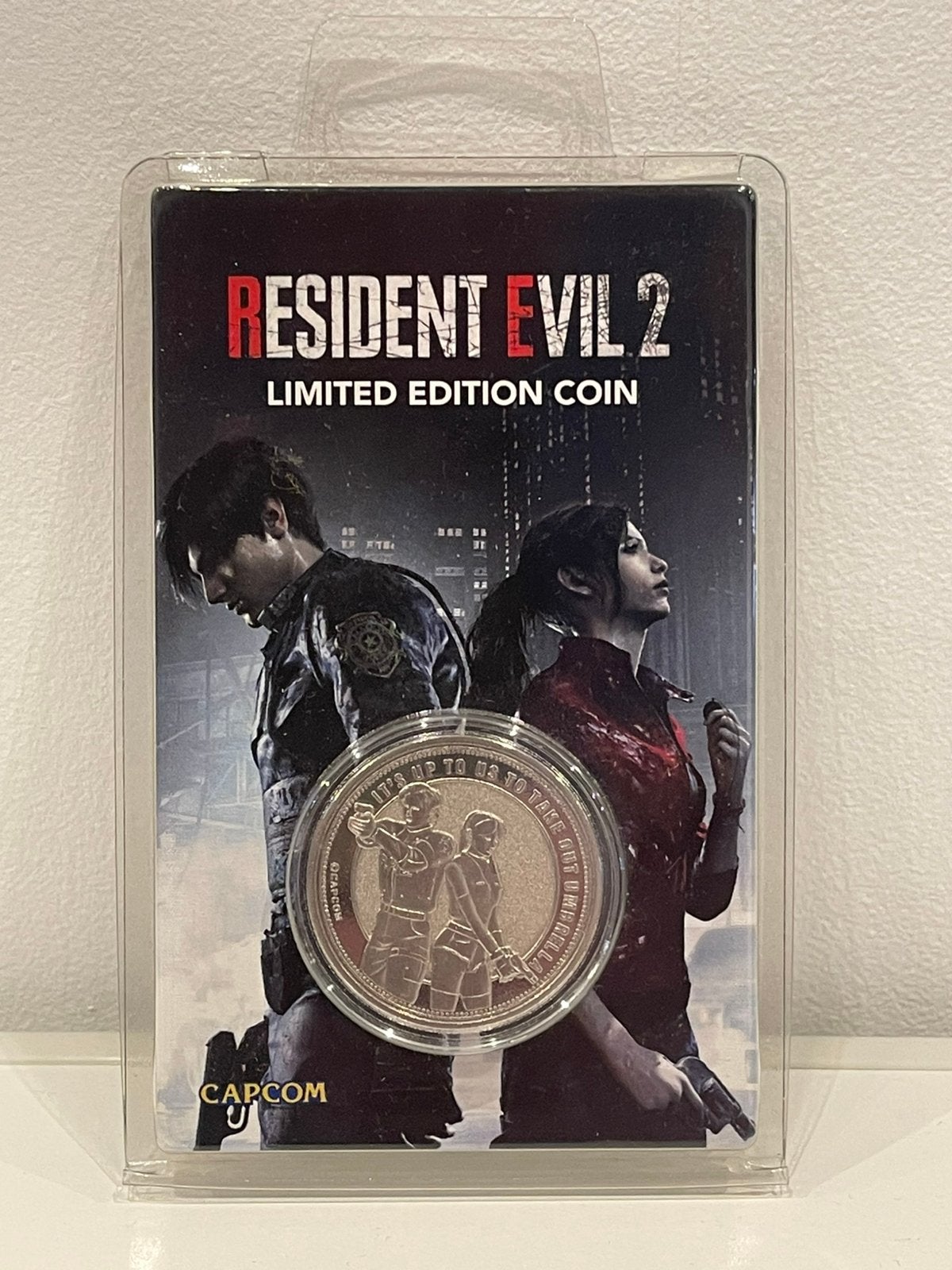 Pièce de Collection Limitée Resident Evil 2, Envoi, Neuf