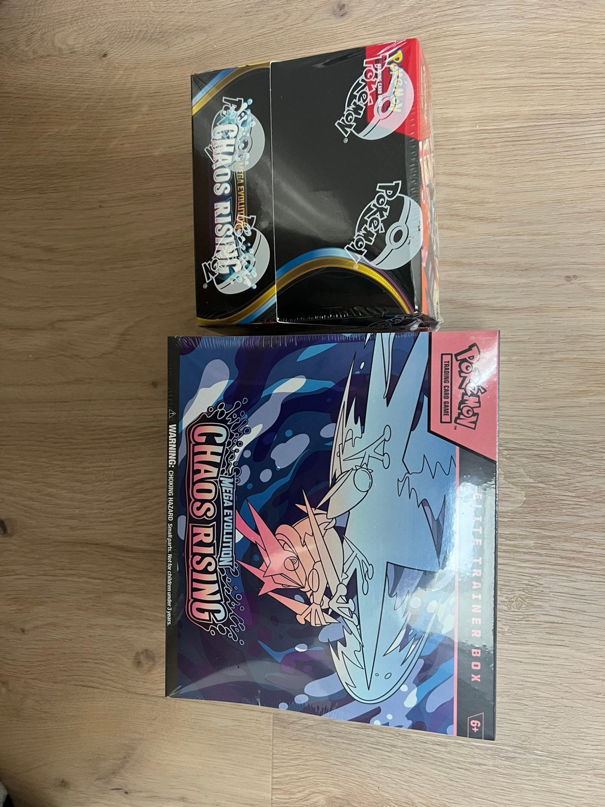 Pokémon Booster box Chaos Rising + ETB, Enlèvement, Neuf, Booster