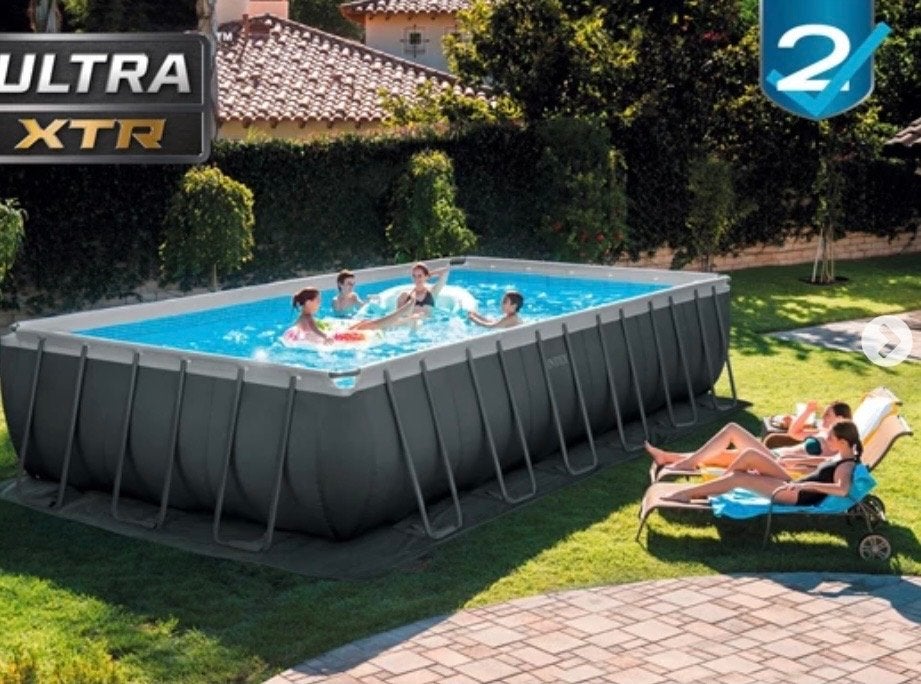 Intex Ultra XTR Frame Pool, Rechthoekig, Ophalen, 120 cm of meer, 300 cm of meer
