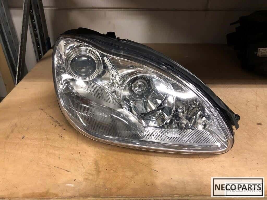 S klasse w220 xenon koplamp rechts origineel facelift, Gebruikt, -, Ophalen of Verzenden, -