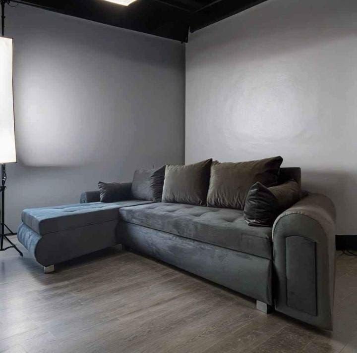 3-zits slaapbank met opbergruimte. Prijs 450, Immo, 35 tot 50 m², Charleroi