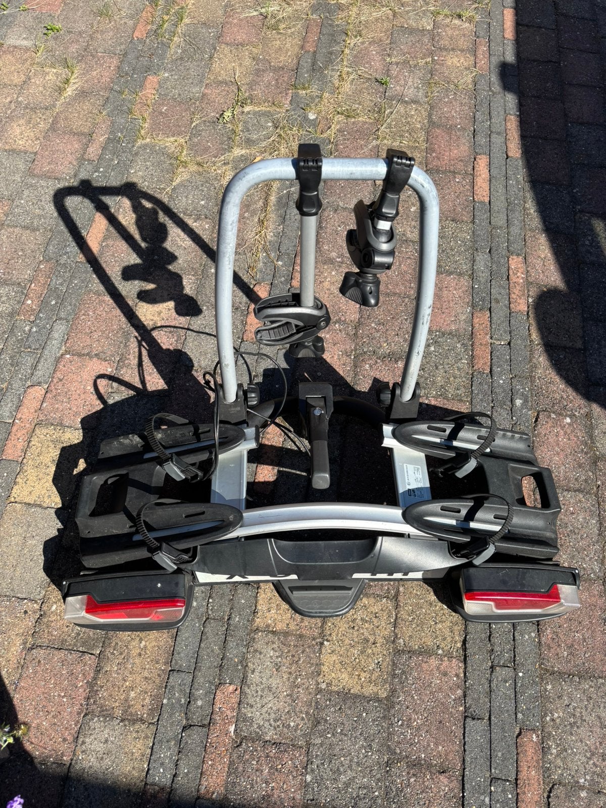 Thule Coach 274 (VeloCompact 924 OEM) fietsendrager, Autos : Divers, Porte-vélos, Comme neuf, Support d'attelage, 2 vélos, Pneus larges