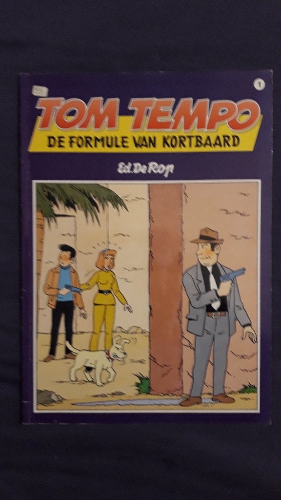 Tom Tempo 1: de formule van kortbaard, Boeken, Eén stripboek, Ophalen of Verzenden, Gelezen