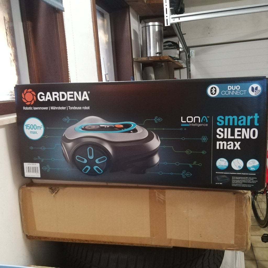 Gardeno robotmaaier Smart Sileno max NIEUW, Ophalen, Nieuw, Gardena, Bestuurbaar via app
