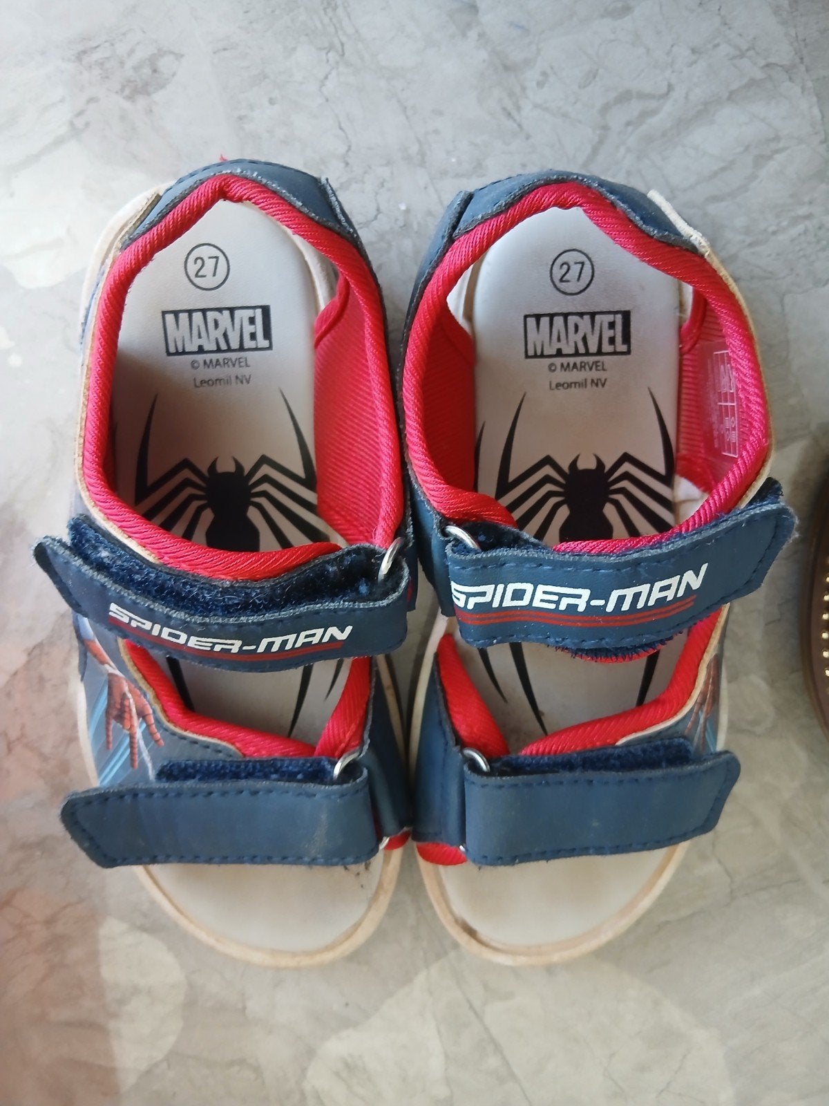 Jongens sandalen spiderman nog in zeer goede staat, Ophalen, Schoenen