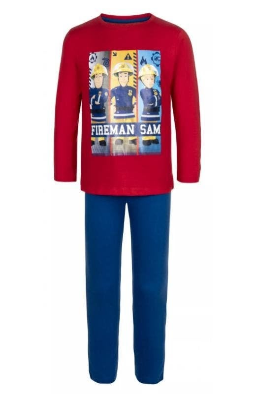 Brandweerman Sam Pyjama - Maat 122/128 - Katoen, Ophalen of Verzenden, Nieuw, Jongen, Nacht- of Onderkleding