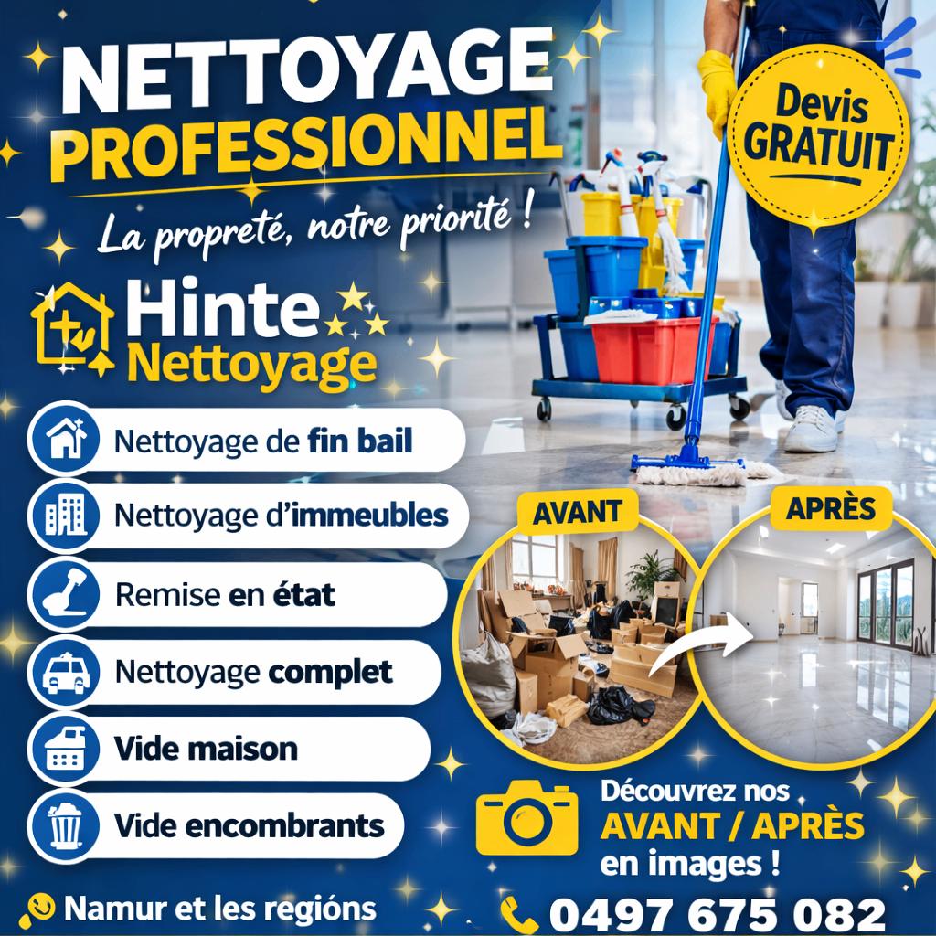 Nettoyage vide maison vide encombrants remise en état, Ophalen
