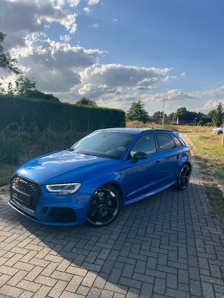 Audi rs3 sportback 2018 full option prête à immatriculer, Autos, Audi, Achat, 139 g/km, Bleu, 5 cylindres