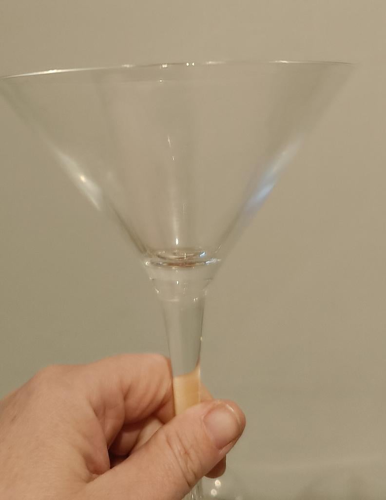 8 cocktailglazen aperitief, Ophalen