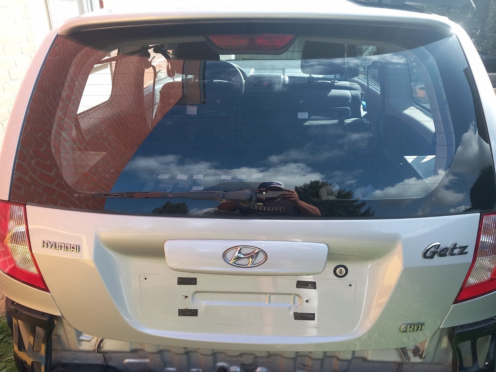 DOIT PARTIR VITE COFFRE ARRIERE HYUNDAI GETZ 2002-2009, Arrière, Haillon arrière, Enlèvement, Hyundai