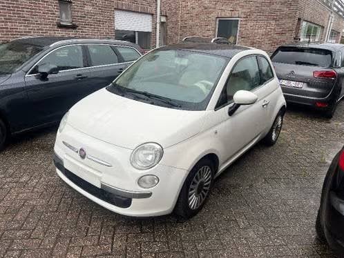 fiat 500 //0.9 i // GEKEURD // airco // euro 5, Auto's, Fiat, Voorwielaandrijving, Stof, 875 cc, Wit