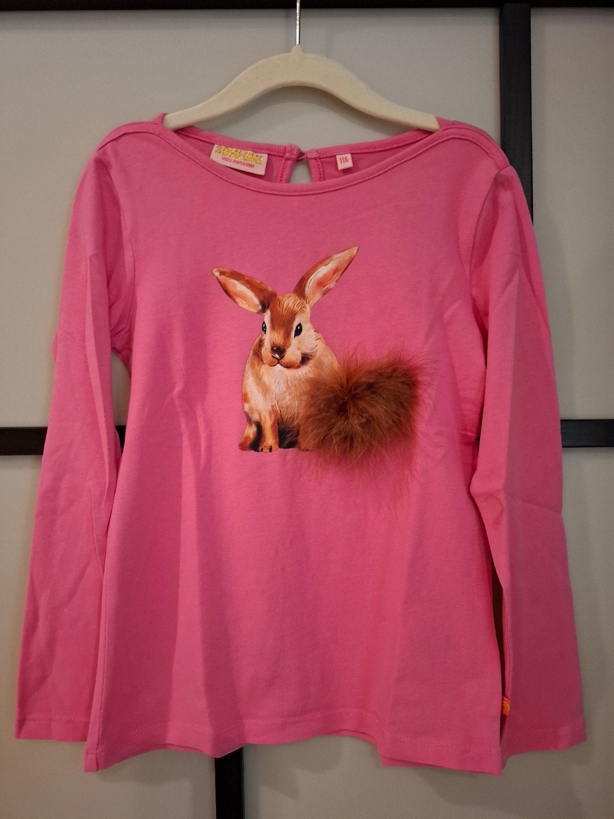 Longsleeve konijn Someone - 116 - hele mooie staat, Kinderen en Baby's, Kinderkleding | Maat 116, Meisje, Ophalen of Verzenden