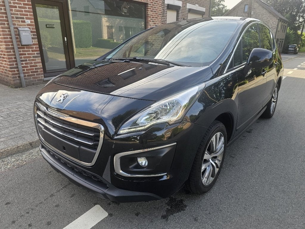 Peugeot 3008 1.6 E-Hdi 114pk/Automaat(Bouw2014/153.000km), Euro 5, Zwart, 4 cilinders, Zwart