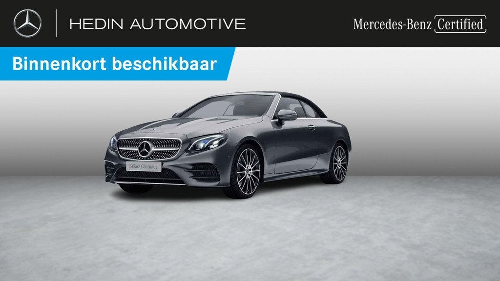 Mercedes-Benz E-Klasse 300 Cabriolet AMG Line | Distronic |, Autos, Argent ou Gris, Achat, Euro 6, Entreprise