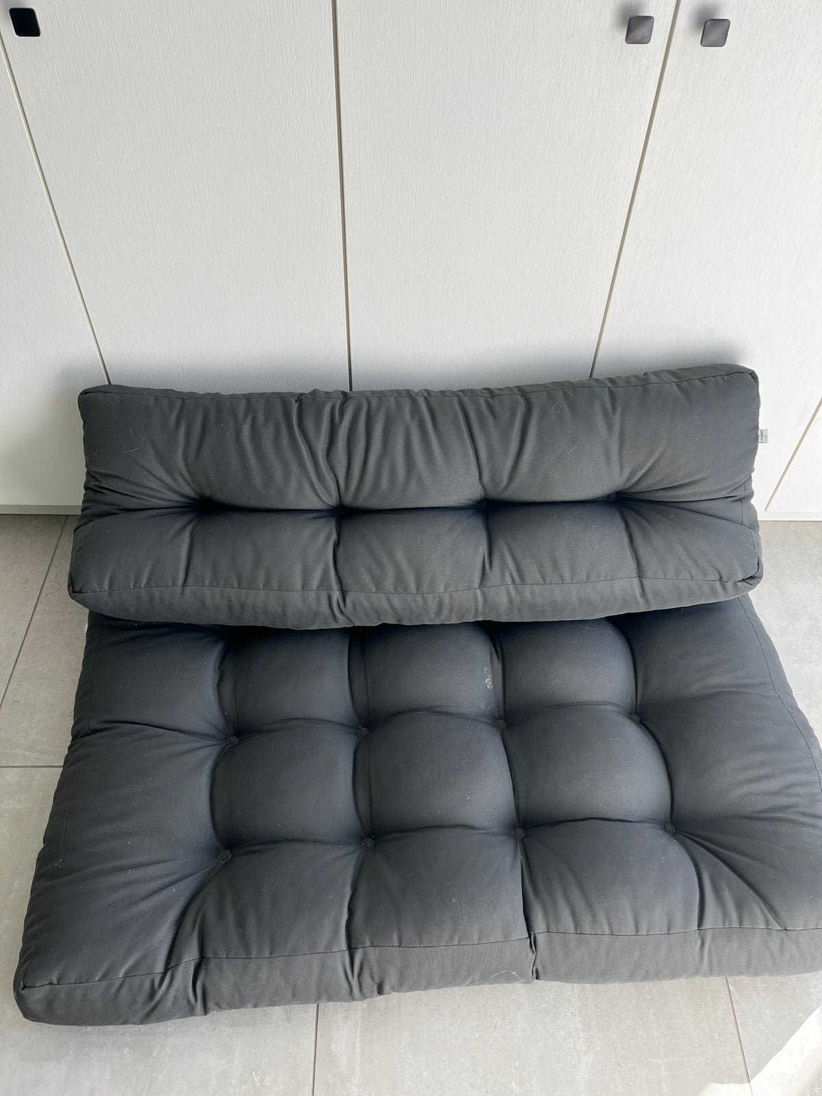 Pallet kussens, Tuin en Terras, Ophalen, Gebruikt