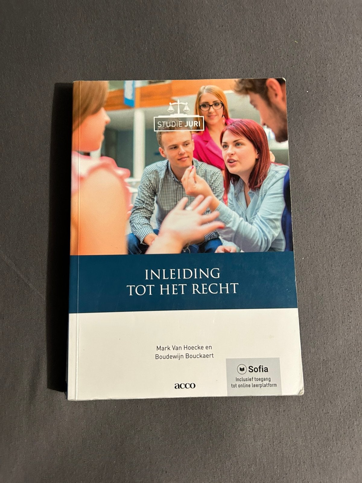 Inleiding tot het recht(editie 2017), Ophalen, Mark Van Hoecke; Boudewijn Bouckaert, Sociale wetenschap, Zo goed als nieuw