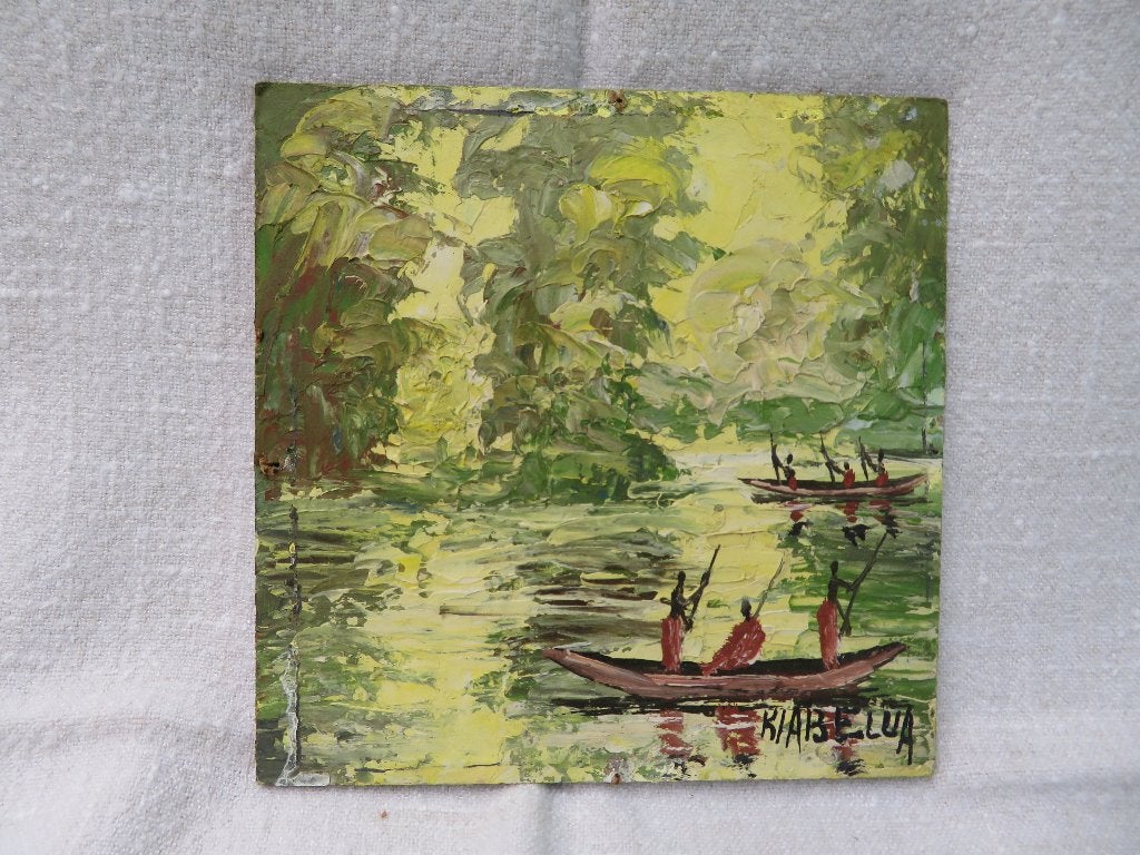 Art populaire congolais (années 50/60) - KIABELUA (Réf. 80), Antiquités & Art, Enlèvement