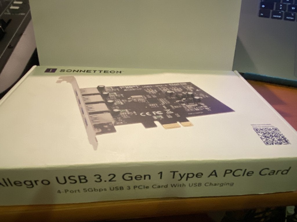 PCIe kaart 4XUSB 3.2 5GBPS Nieuw ook voor opladen, Nieuw, Verzenden, Nieuw