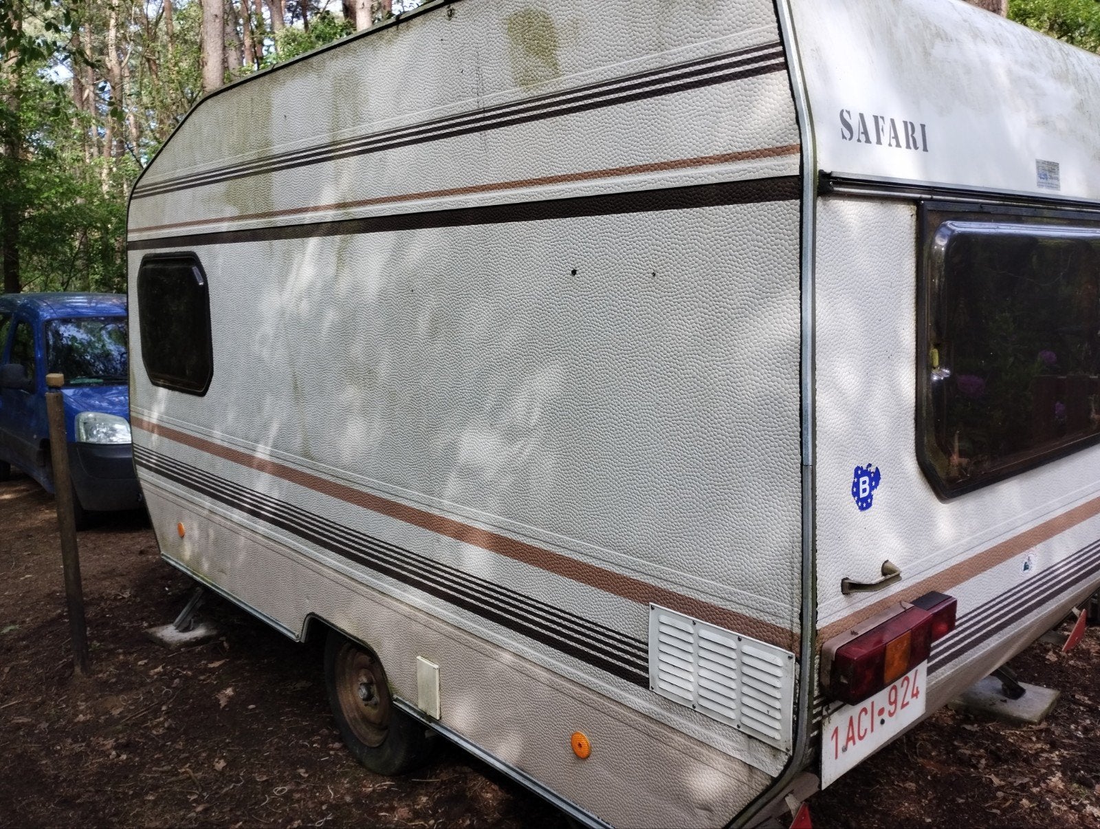 Caravane freinée sans inspection, Autos : Divers, Remorques, Enlèvement ou Envoi