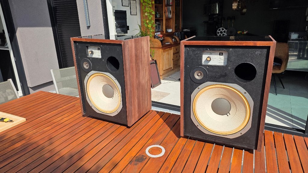 JBL L55  JBL LE14A JBL LE20-1, Studiomonitor, Gebruikt, JBL, Ophalen of Verzenden