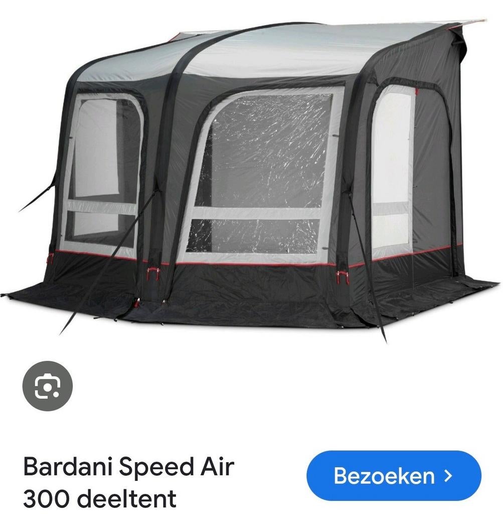 Bardani Speed air 300 deeltent, Ophalen