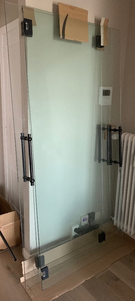 URGENT URGENT - 3 Portes en Verre Quasi Neuves !, Enlèvement, Comme neuf