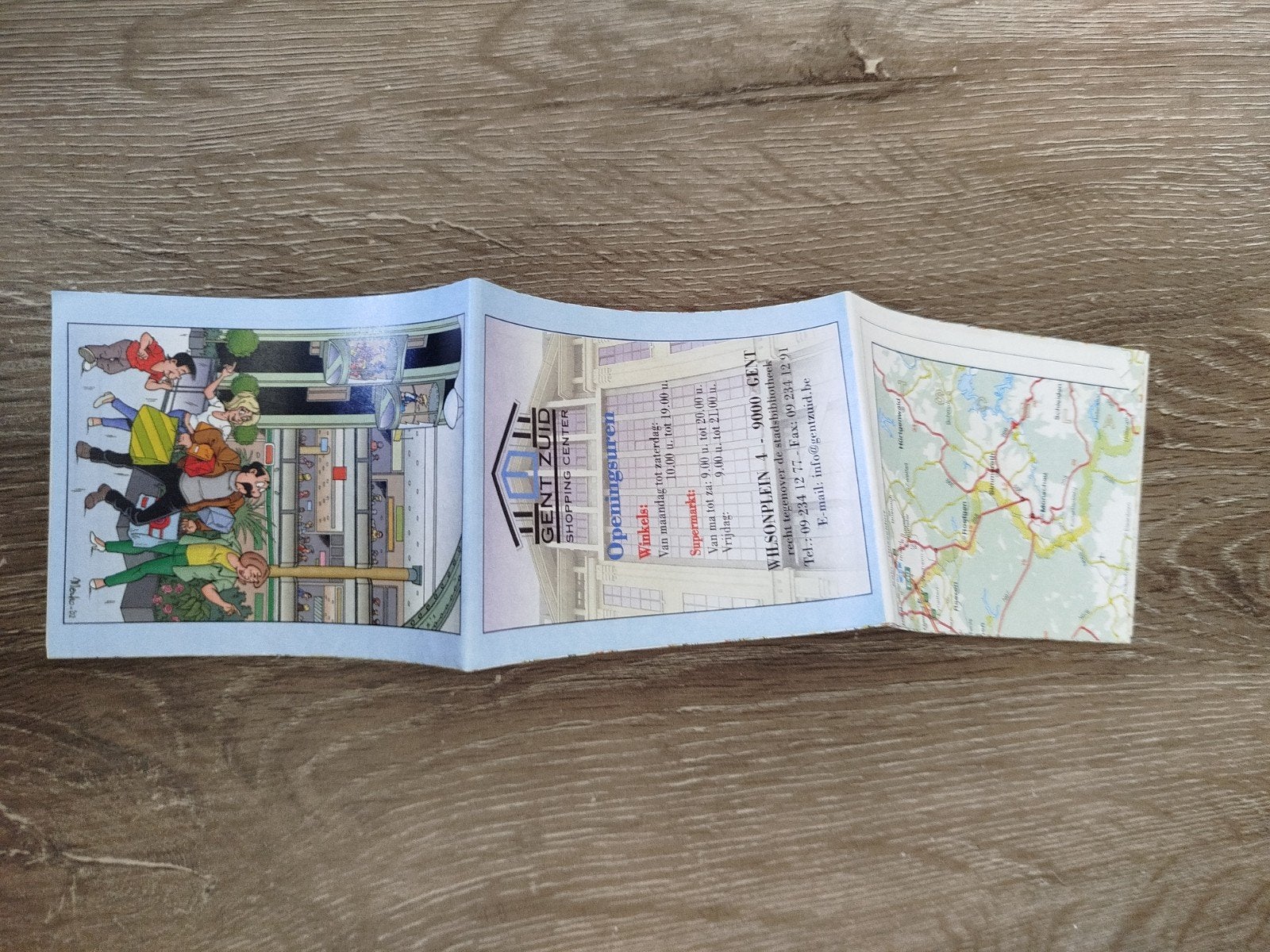 Kaart België Kiekeboe, Verzamelen, Supermarktacties, Ophalen of Verzenden