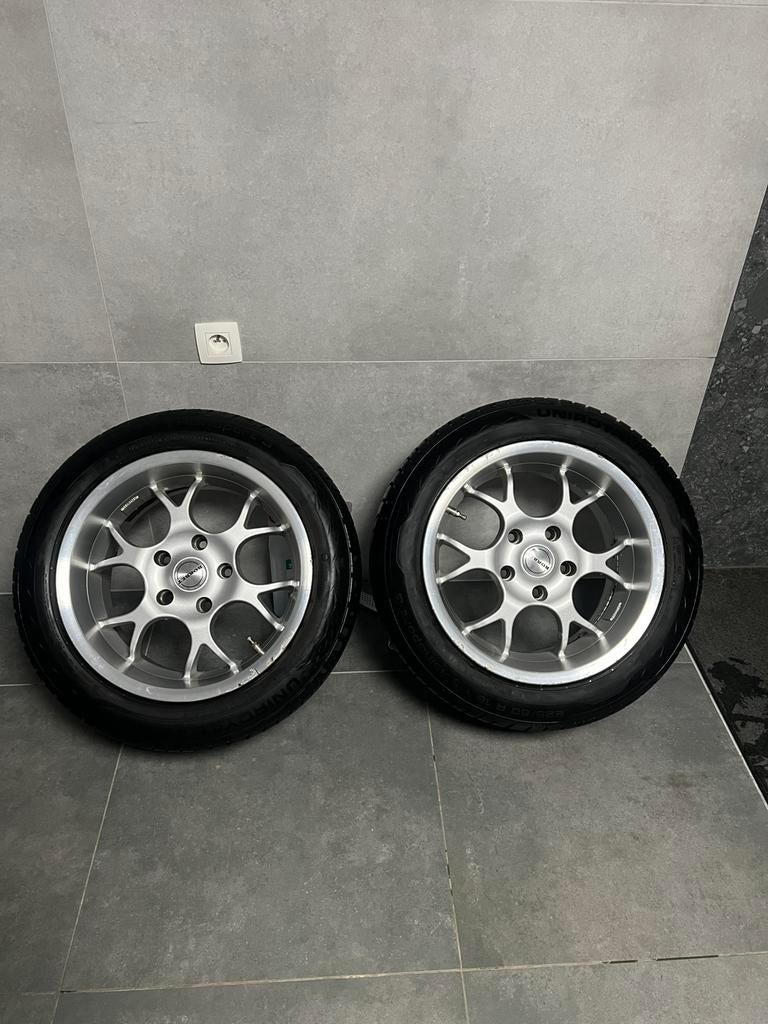 5x120 Borbet Rs Breedset 16inch, Auto-onderdelen, Banden en Velgen, Ophalen, Band(en)
