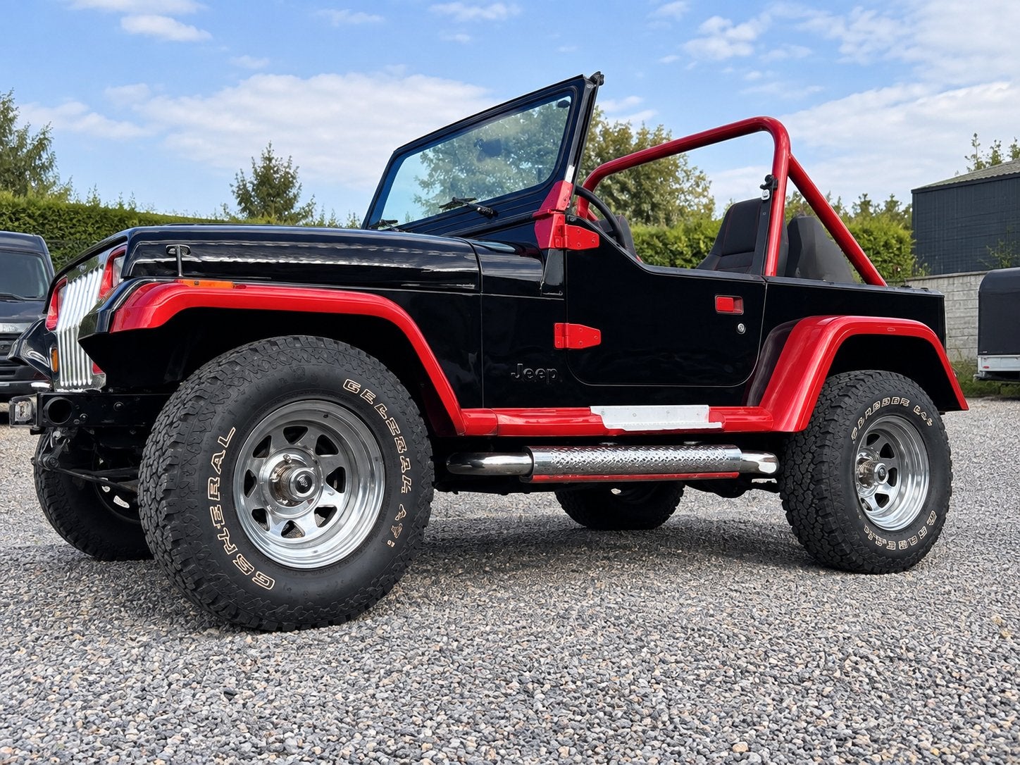 Jeep Wrangler 4.0i  entièrement restaurée de A à Z  07/1990, Autos, Cuir, Achat, 2 places, Boîte manuelle