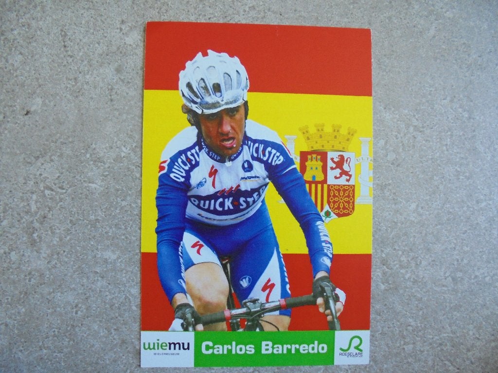 Wielerfoto Carlos Barredo, Verzenden