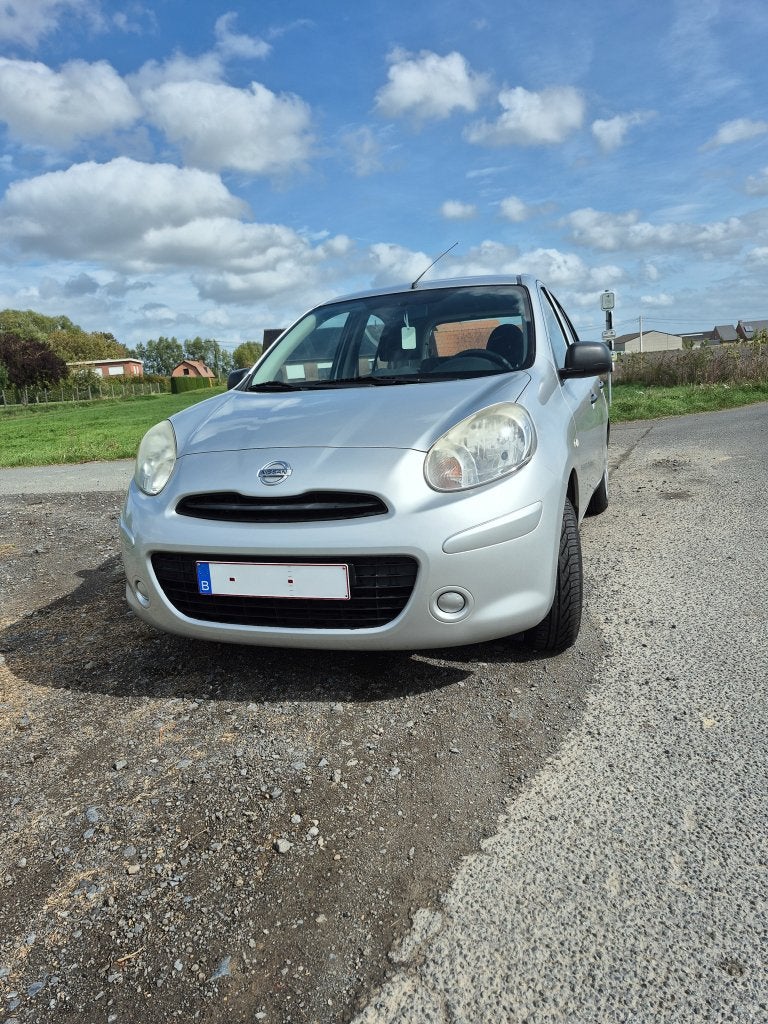 Nissan Micra K13, Autos, Argent ou Gris, Achat, Boîte manuelle, 5 portes