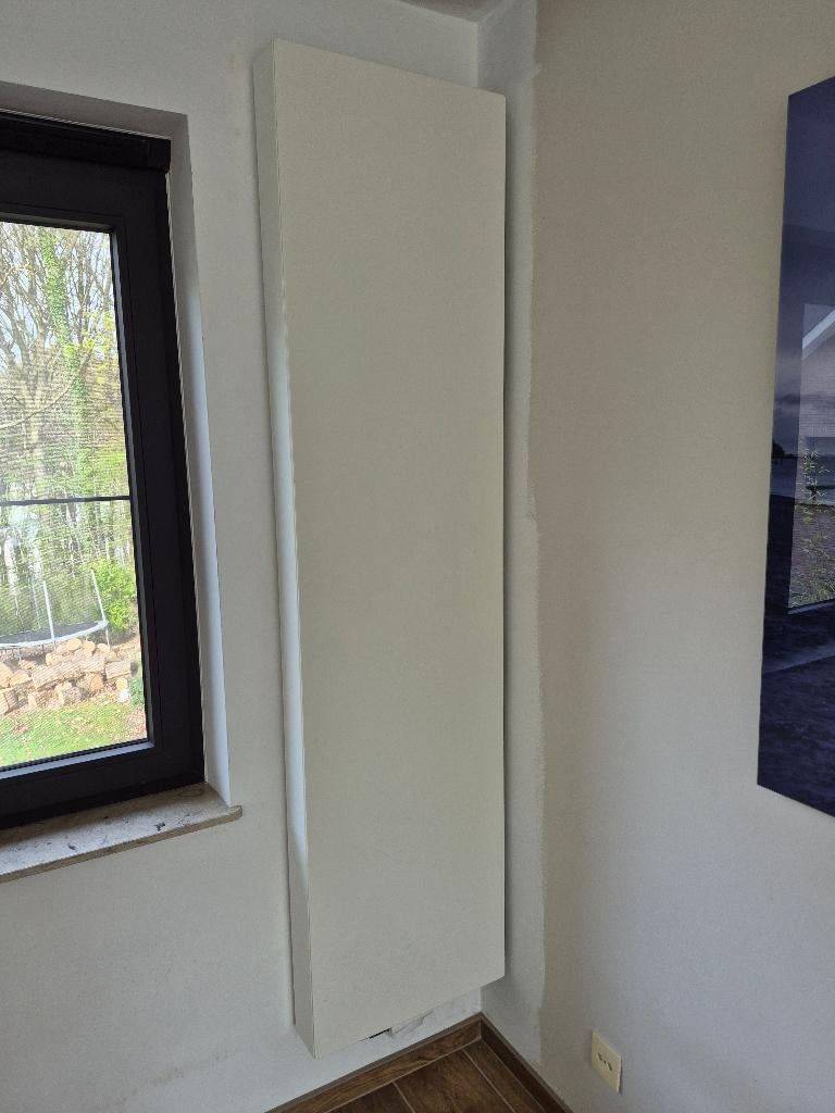 Radiateur vertical blanc fasse lisse 200 X 50 T22, Moins de 60 cm, Comme neuf, Enlèvement, Radiateur