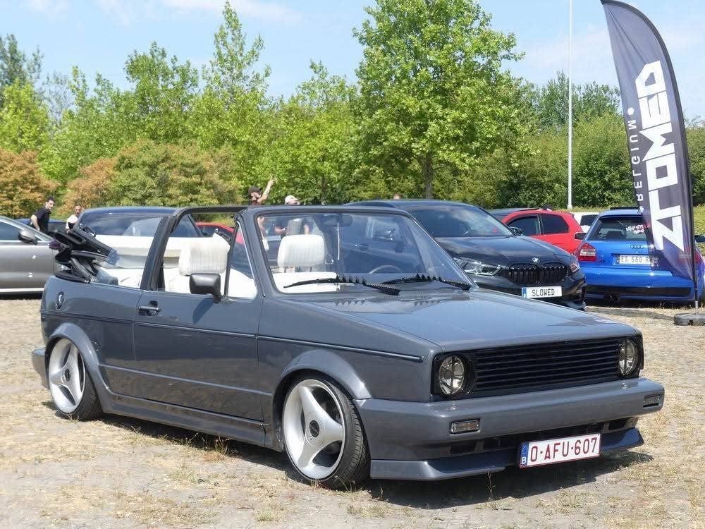 golf 1 cabrio '84, Autos, Argent ou Gris, Achat, Cabriolet, Automatique