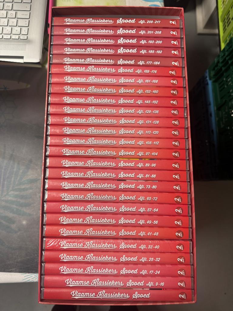 DVD box spoed dvds nieuw enkel dvd 137-144 zit er niet in, Enlèvement ou Envoi, Neuf, dans son emballage, Coffret