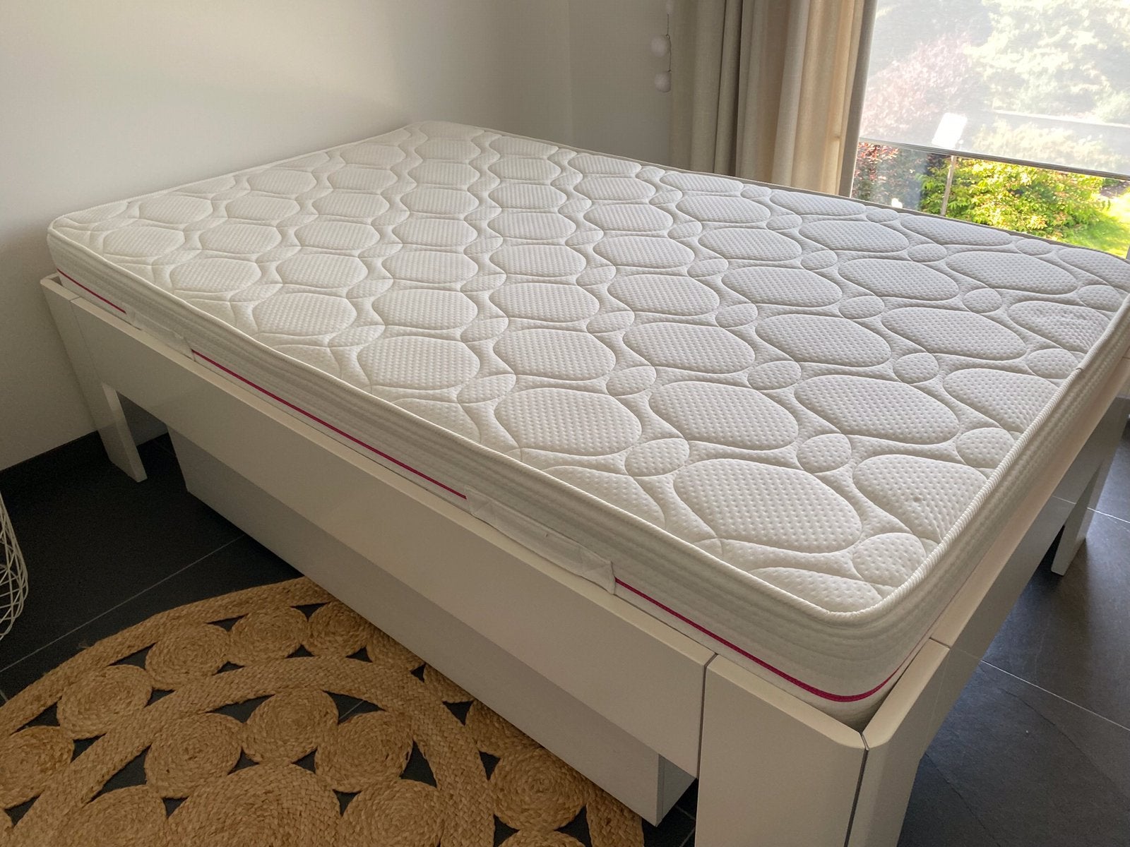 Twijfelaar bed 120x200, Huis en Inrichting, Slaapkamer | Matrassen en Bedbodems, Ophalen, Zo goed als nieuw, Twijfelaar, 200 cm