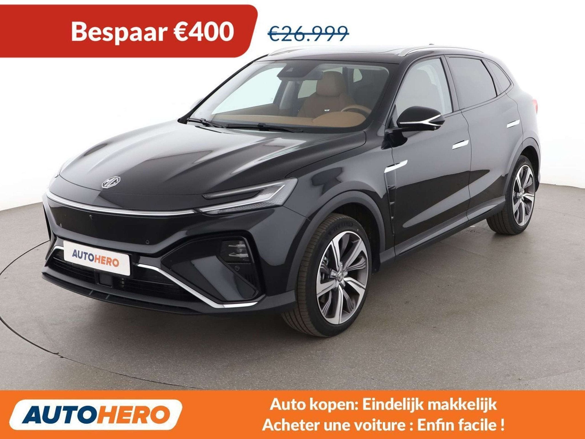 MG Marvel R electric drive 212 kW Performance (automatique), Autos, MG, Détection des panneaux routiers, 212 kW, Alcantara, 5 portes