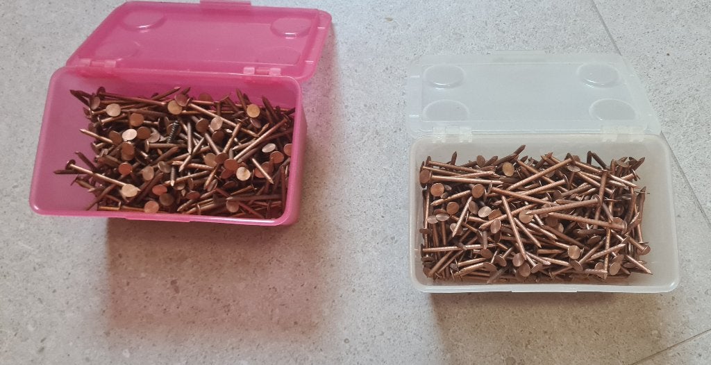 Koper nagels 3 mm  50 mm – 2,2 kg – in één keer, Ophalen, Nieuw, 50 tot 100 mm, Spijkers