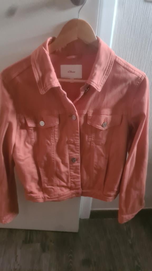 Jeansvestjes gekleurd e.a, Ophalen, Beige