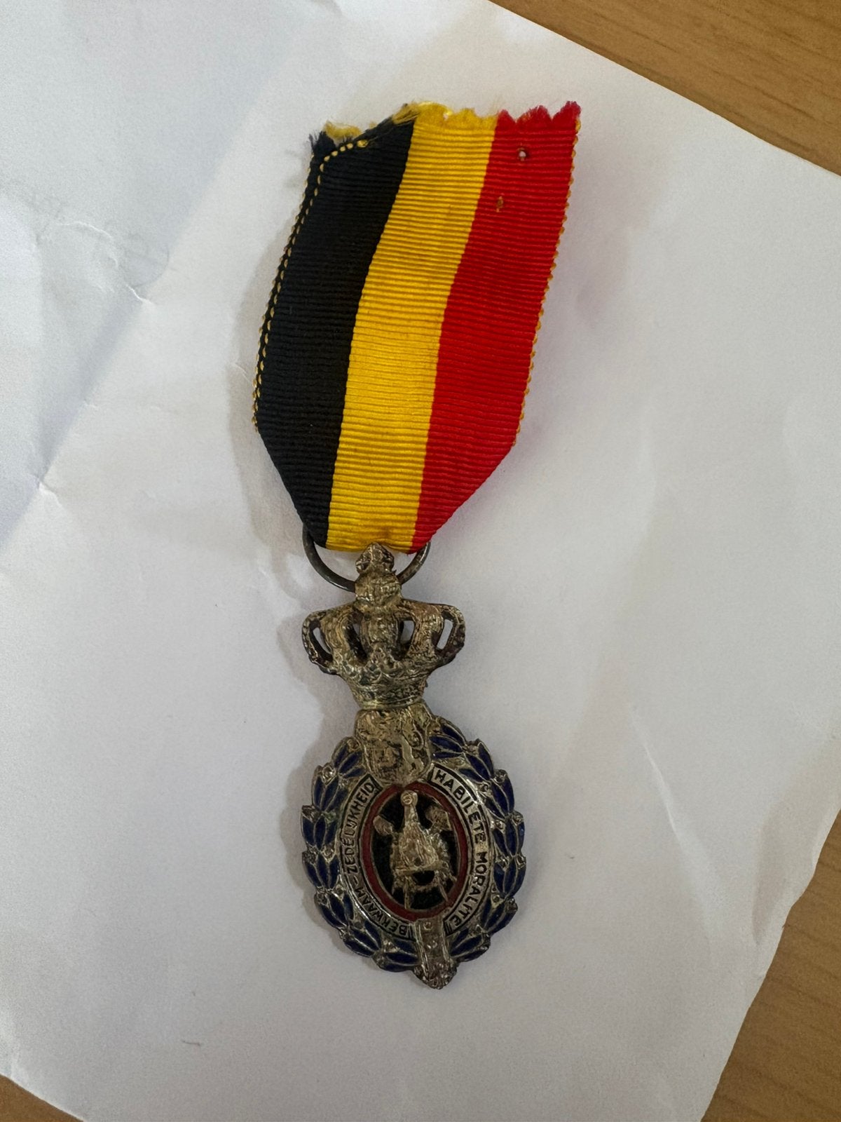 Medaille Belge, Enlèvement ou Envoi