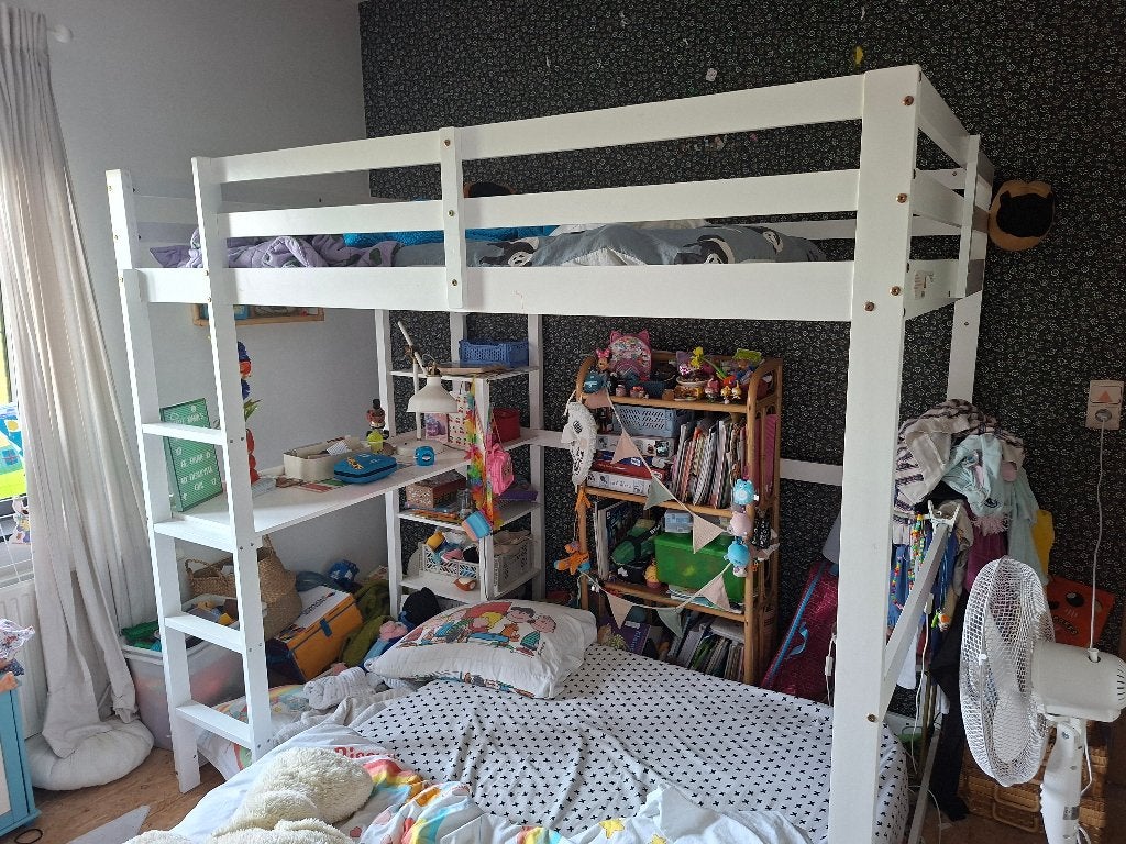 hoogslaper kind 140, Huis en Inrichting, Ophalen, Hoogslaper, 210 cm, Minder dan 160 cm