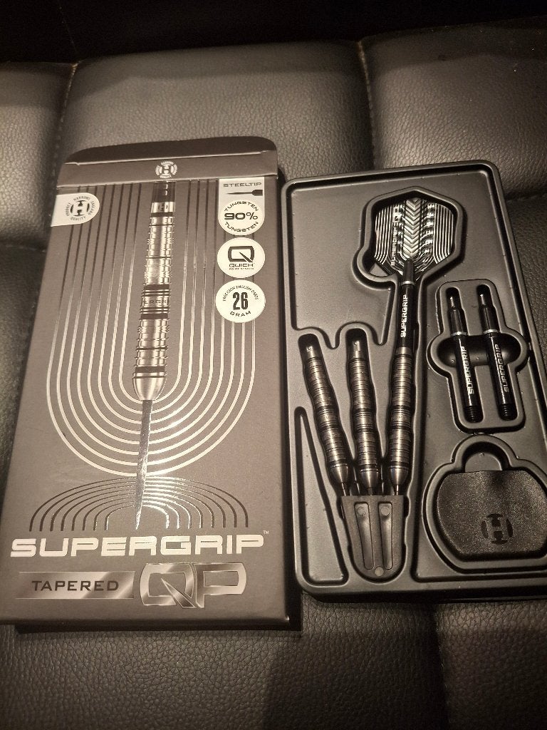 harrows supergrip 26gr, Sport en Fitness, Darts, Ophalen of Verzenden, Zo goed als nieuw, Pijlen