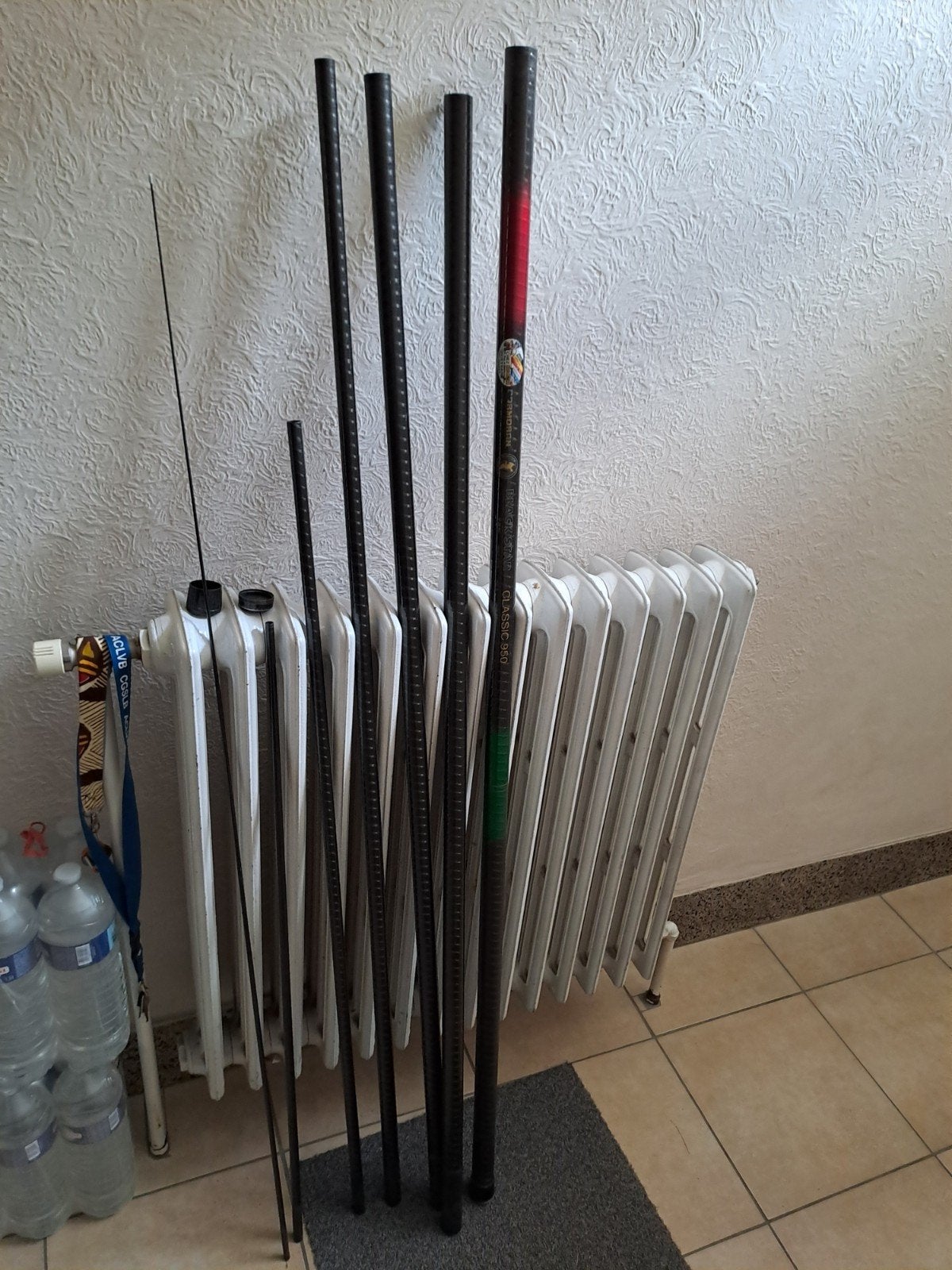 Canne cormoran Black star 9,5 M, Enlèvement, Utilisé, Ligne fixe