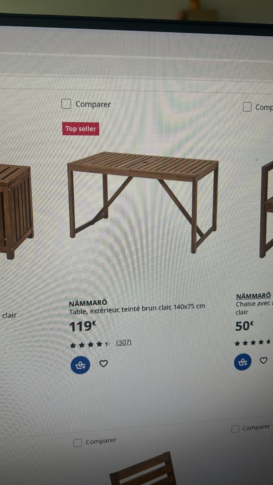 Ensemble de jardin 4 chaises et une table, Jardin & Terrasse, Tables de pique-nique, Enlèvement