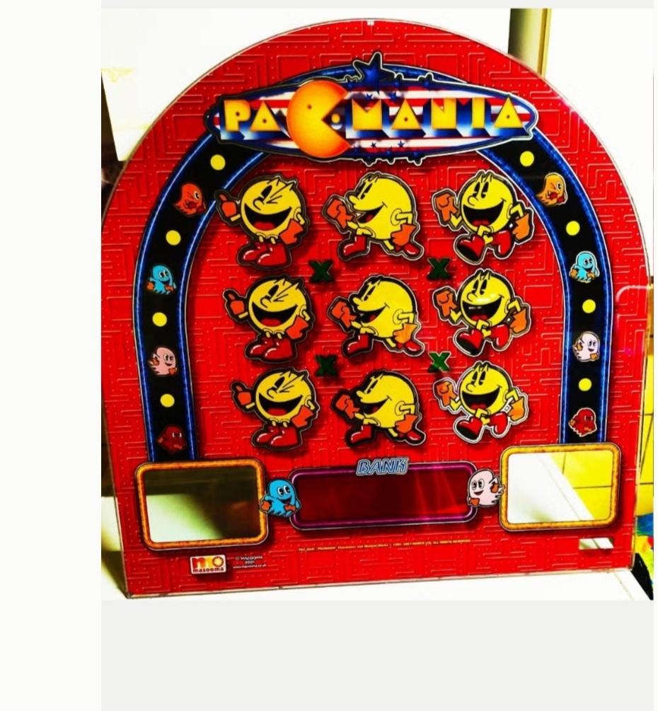 Pac-man plaque verre, Verzamelen, Ophalen, Gebruikt