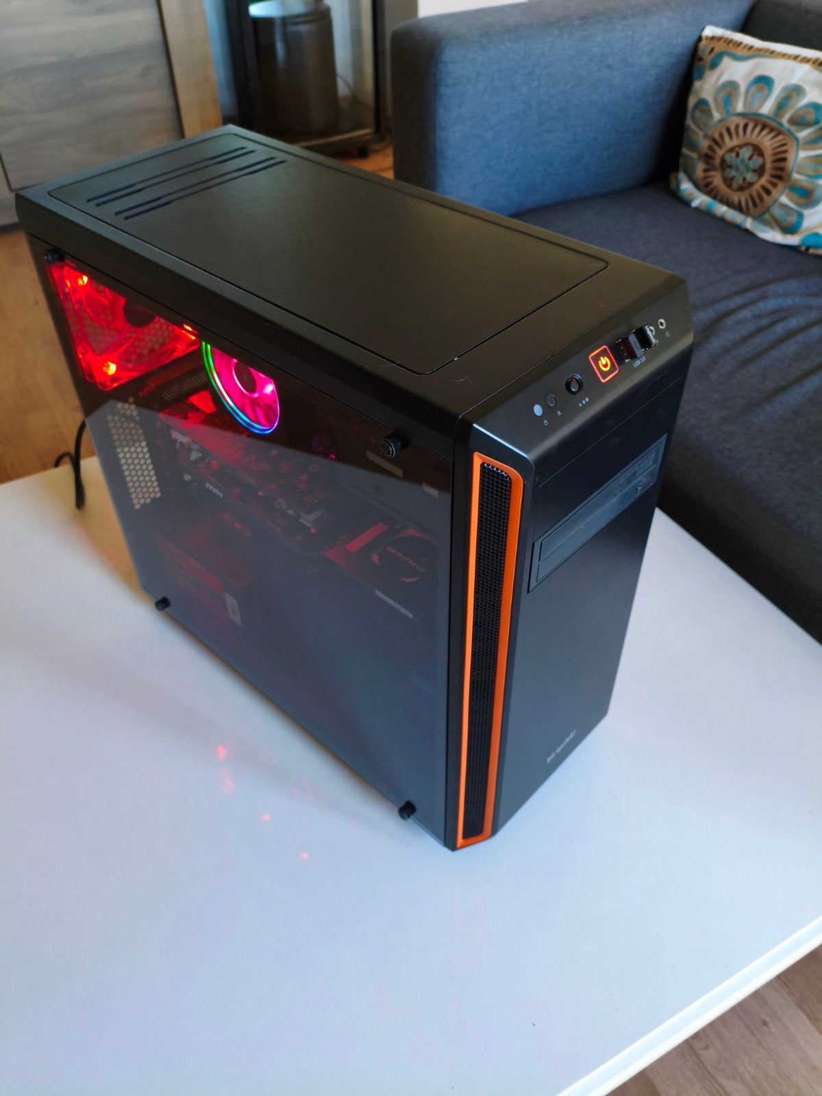 PC-GAMER GTX 750 Ti 2 GB — RYZEN 5 2600 — 8 GB DDR4 — 1,25 T, Computers en Software, Ophalen, Zo goed als nieuw